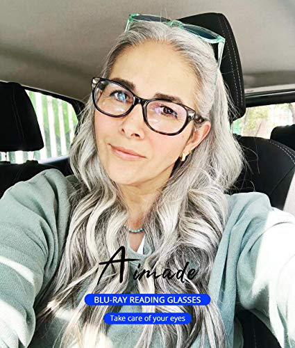 Anteojos de Bloqueo de luz Azul Unisex con Filtro Azul para computadora (Anti Fatiga Ocular) anteojos de Juego para Mujeres y Hombres