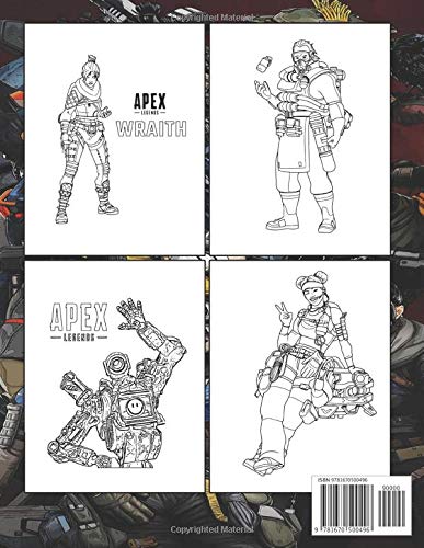 Apex Legends Coloring Book: Super Apex Legends book for adults and kids