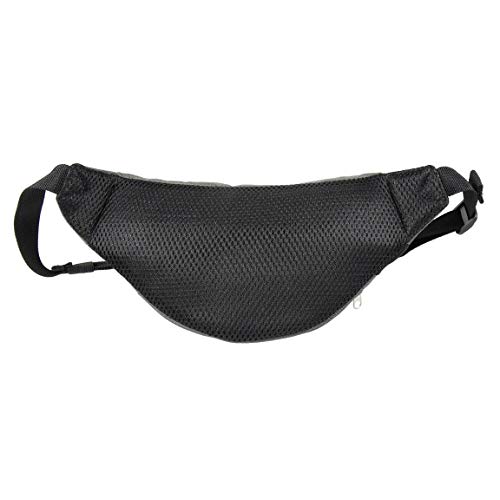 ARTESANIA CERDA BOLSO RIÑONERA BATMAN, Gris