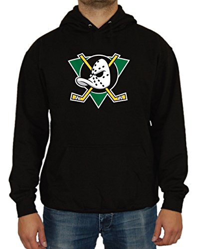 Artshirt-Factory Mighty Ducks - Sudadera con capucha Negro S