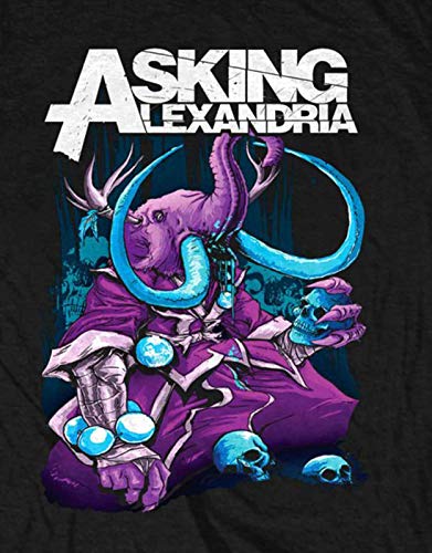 Asking Alexandria T Shirt Devour Band Logo Nuevo Oficial De Los Hombres Size XL