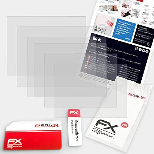 atFoliX Película Protectora compatible con Nintendo DS-Lite Lámina Protectora de Pantalla, antirreflejos y amortiguadores FX Protector Película (Set de 3)