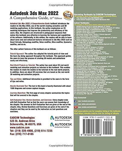 Autodesk 3ds Max 2022: A Comprehensive Guide, 22nd Edition