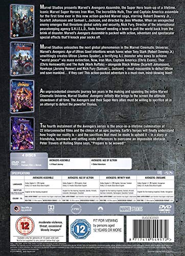 Avengers 1-4 Boxset [Italia] [DVD]