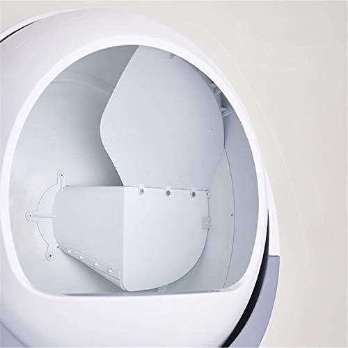 BABIFIS Inodoro automático para Gatos Caja de Arena automática para Gatos Inducción Limpieza rotativa Cat Robot Litter Large Kitty Caja de Arena autolimpiante