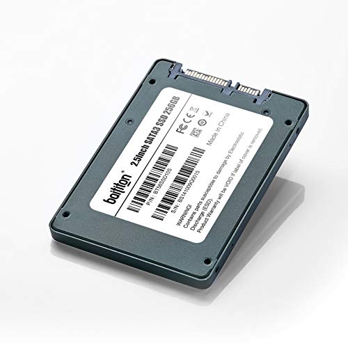 BAITITON 3D NAND Flash 2.5 Pulgadas SATA III Disco Duro sólido Interno de Estado sólido 256GB SSD