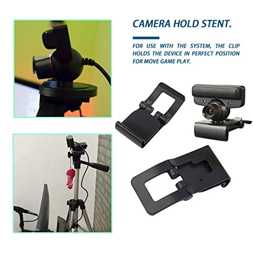 Ballylelly TV Clip Mount Holder Stand para Sony Playstation 3 para Sony PS3 Move Controller Eye Camera Games