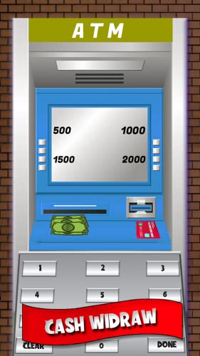 Bank ATM Machine Simulator Learning Game