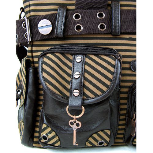 Banned - Bolso al hombro para mujer marrón talla única