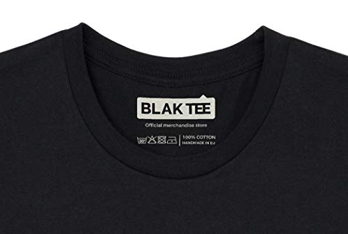 BLAK TEE Hombre Breakfast Lunch and Dinner Gamer Slogan Motivation PS Controller Camiseta L
