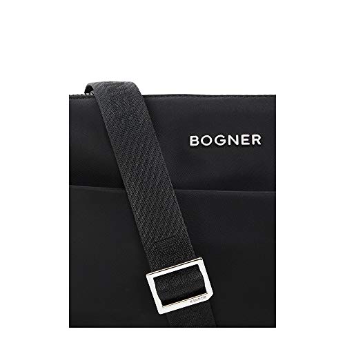 Bogner BOGNERKlosters Sita Shoulderbag ShzMujerShoppers y bolsos de hombroNegro (Black) 4x15x22 centimeters (W x H x L)