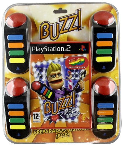 Buzz Pop Music Quiz S-A+Buzzers