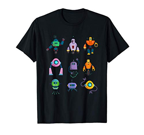 Camisas de Robótica para Hombre | Camisa de Robot para Niños Camiseta