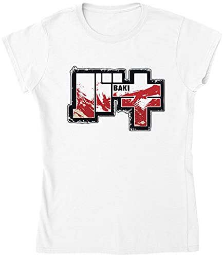 Camiseta de mujer con logotipo de anime Fighter