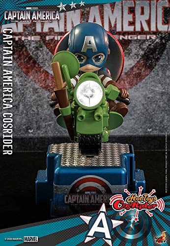 Captain america Figura oficial de Marvel CosRider, 15 cm, Hot Toys