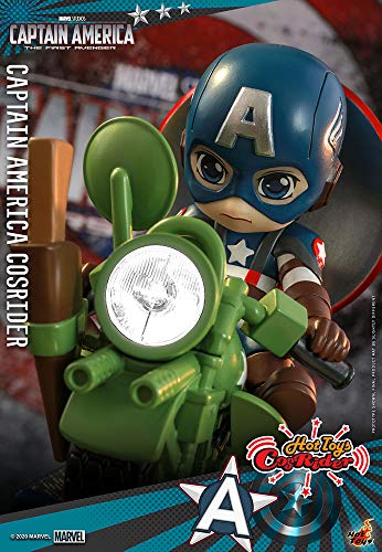 Captain america Figura oficial de Marvel CosRider, 15 cm, Hot Toys
