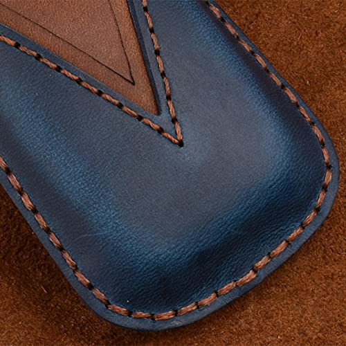 Car Keychain Cover Smart Leather Key Case Key Cover,Fit For Chevrolet Blazer Bolt Camaro Cruze Equinox Malibu Sonic Spark Traverse Trax Volt