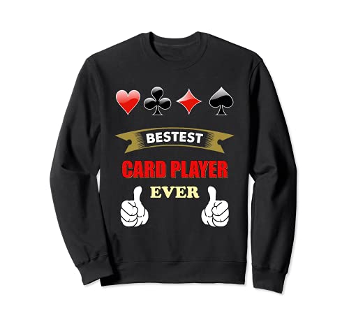 Card Player gift, game Bestest Awesome Gamer Sudadera
