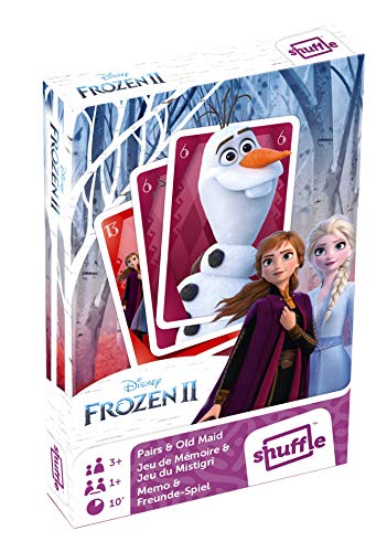 Cartamundi Baraja Infantil Disney Frozen II. Juegos de Cartas 2 en 1
