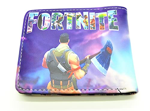 Cartera niños PS4 de Anime loot Temporada , Cartera de Videojuegos Monedero y Tarjetero para Gamers Online para pc / ps4. Organizador de Monedas Llama