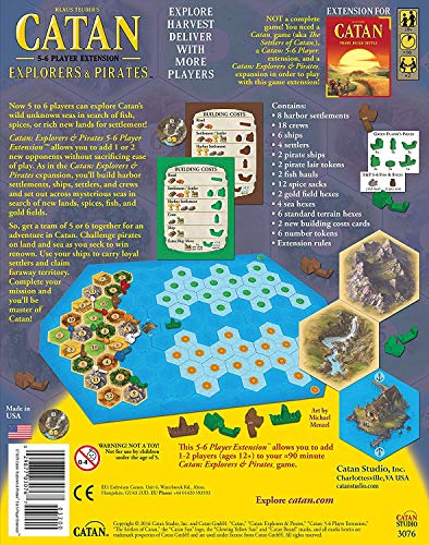 Catan: Explorers and Pirates 5-6 Player Expansion