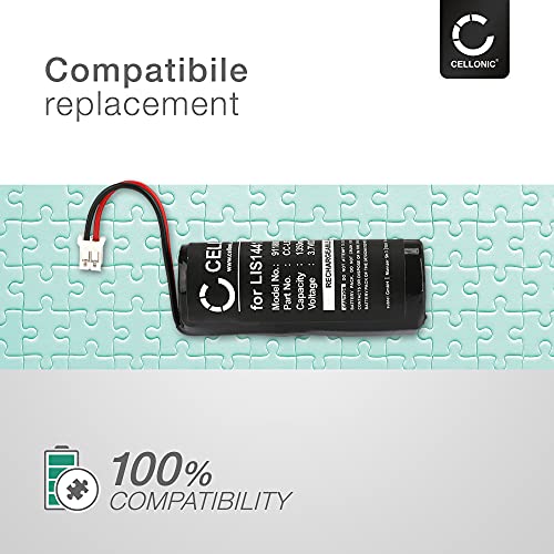CELLONIC® 2X Batería de Repuesto LIS1441 para Sony PS3 / PS4 Move Motion Controller, Playstation Move, 1350mAh LIS1441, Accu de Larga duración