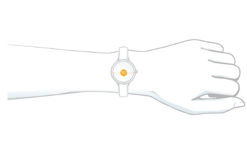 Certina Certina DS First Lady C014.235.17.011.00 - Reloj analógico de mujer de cuarzo con correa de silicona blanca