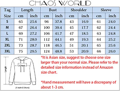 Chaos World Among us Sudadera con Capucha Hoodie Policromo Manga Larga Entre Nosotros(XL,Vino Tinto Juego)