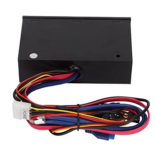 CHICIRIS Panel de Unidad óptica Frontal de Escritorio, Concentrador de Panel Frontal USB 3.0 de 5 GBP Compatible con Interfaz Múltiple Panel de 5,25 Pulgadas Transmisión Rápida para Escritorio
