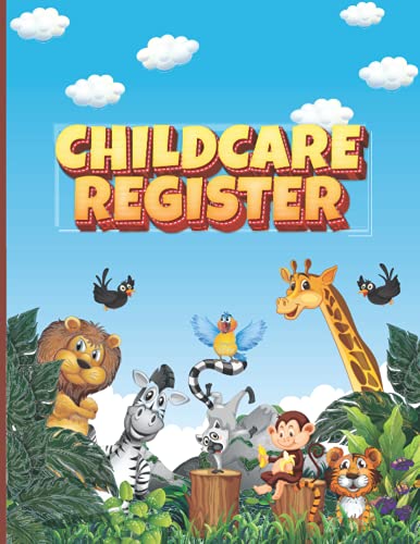 Childcare Register: Childcare Register Log Book | Daily Childcare Register Notebook | Daily Childcare Journal | Daily Childcare Record Log| Attendance ... Daycares, Childminders, Babysitters Nannies