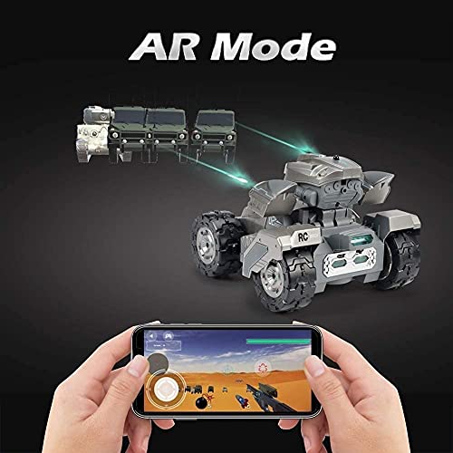 Children's Adult Remote Control Combat Car with HD FPV Camera AR Mode Robot Car Drifting Wireless Remote Control Stunt Car Electric 2.4G Remote Control Toy Car