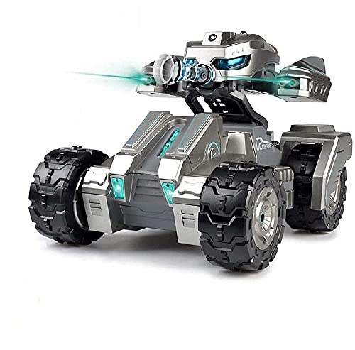 Children's Adult Remote Control Combat Car with HD FPV Camera AR Mode Robot Car Drifting Wireless Remote Control Stunt Car Electric 2.4G Remote Control Toy Car