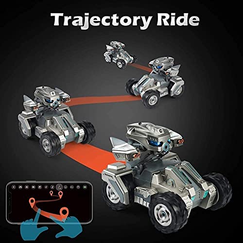 Children's Adult Remote Control Combat Car with HD FPV Camera AR Mode Robot Car Drifting Wireless Remote Control Stunt Car Electric 2.4G Remote Control Toy Car