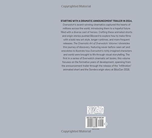 CINEMATIC ART OF OVERWATCH HC (The Cinematic Art of)