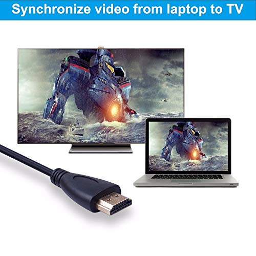 Clong01 Duradero 4k Cable HDMI Macho a Macho for TV de Alta definición LCD del Ordenador portátil PS3 / 4 Proyector Cable HDMI del Ordenador para BLU-Ray/TV Box/HDTV (Length : 1m)