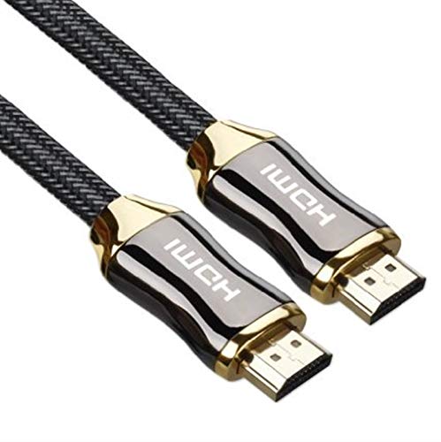 Clong01 Duradero HDMI Cable HDMI a HDMI Cable HDMI 2.0 3D 4k 60FPS HD LCD TV proyector portátil PS3 15m 20m Cable de la computadora para BLU-Ray/TV Box/HDTV (Length : 20m)