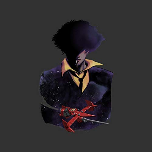 Cloud City 7 Cowboy Bebop Space Cowboy Silhouette and Ship Men's Sweatshirt