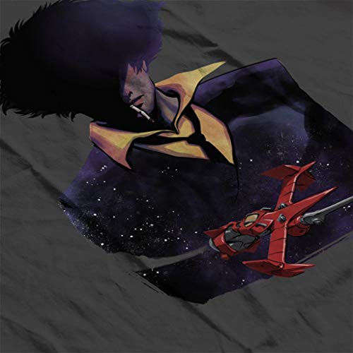Cloud City 7 Cowboy Bebop Space Cowboy Silhouette and Ship Men's Sweatshirt