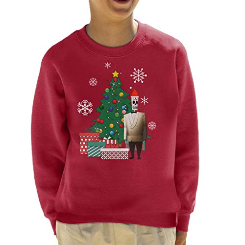 Cloud City 7 Manny Calavera Around The Christmas Tree Kid's Sweatshirt