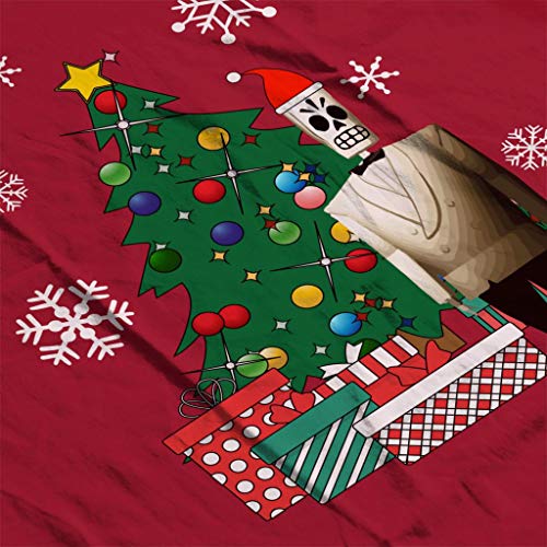 Cloud City 7 Manny Calavera Around The Christmas Tree Women's Hooded Sweatshirt