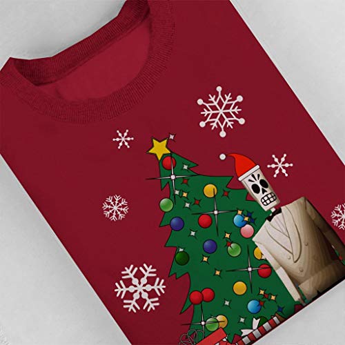Cloud City 7 Manny Calavera Around The Christmas Tree Women's Sweatshirt
