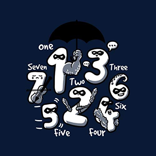 Cloud City 7 Umbrella Academy Numbers Men's Hooded Sweatshirt