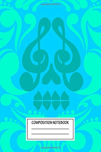 Composition Notebook: Music Día De Muertos Posters Wide Ruled Note Book, Diary, Planner, Journal for Writing