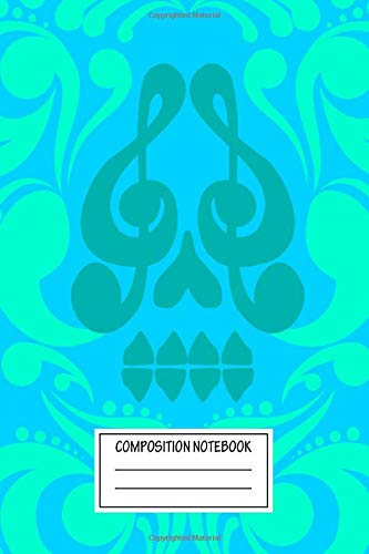 Composition Notebook: Music Día De Muertos Posters Wide Ruled Note Book, Diary, Planner, Journal for Writing