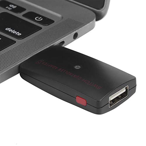Convertidor de Controlador inalámbrico Bluetooth, convertidor de Controlador de Consola de Juegos PS4 Switch, Adecuado para Cambiar a Consola de Juegos PS4 / Ps3 / Playstation Pro/Xbox One (Negro)