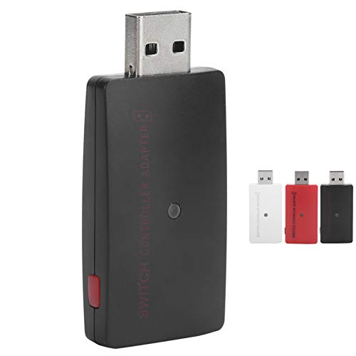 Convertidor de Controlador inalámbrico Bluetooth, convertidor de Controlador de Consola de Juegos PS4 Switch, Adecuado para Cambiar a Consola de Juegos PS4 / Ps3 / Playstation Pro/Xbox One (Negro)