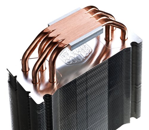 Cooler Master Hyper 212 EVO Sistema Refrigeración de CPU – Alta Prestaciones - 4 Tubos de Calor Contacto Directo Continuo, Ventilador PWM de 120 mm, Negro