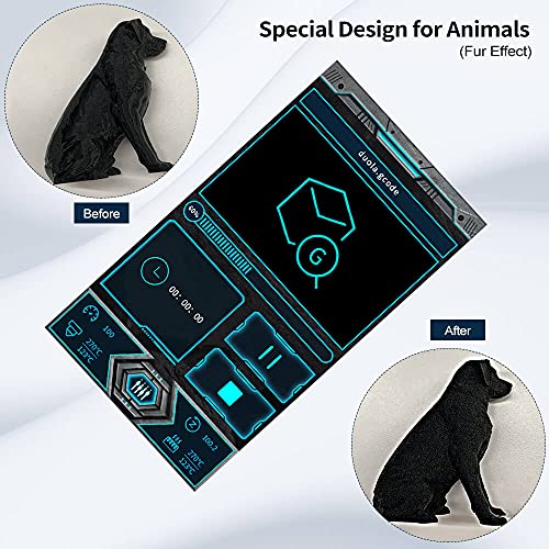 Creality 3D Pad Interfaz gráfica de interacción táctil inteligente Plug & Play Controlador para todas las impresoras 3D FDM con firmware Maline