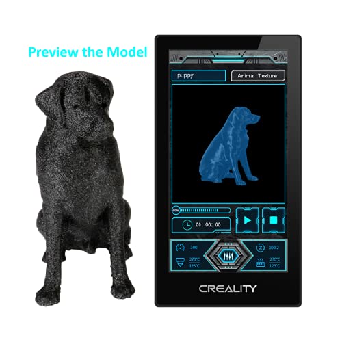 Creality 3D Pad Interfaz gráfica de interacción táctil inteligente Plug & Play Controlador para todas las impresoras 3D FDM con firmware Maline