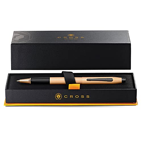 Cross Classic Century Brushed Rose Gold PVD Rollerball Pen